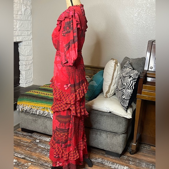 Farm Rio Ruffled Dress - Picture 6 of 12